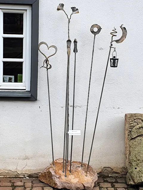 Pflanzstäbe geschmiedet